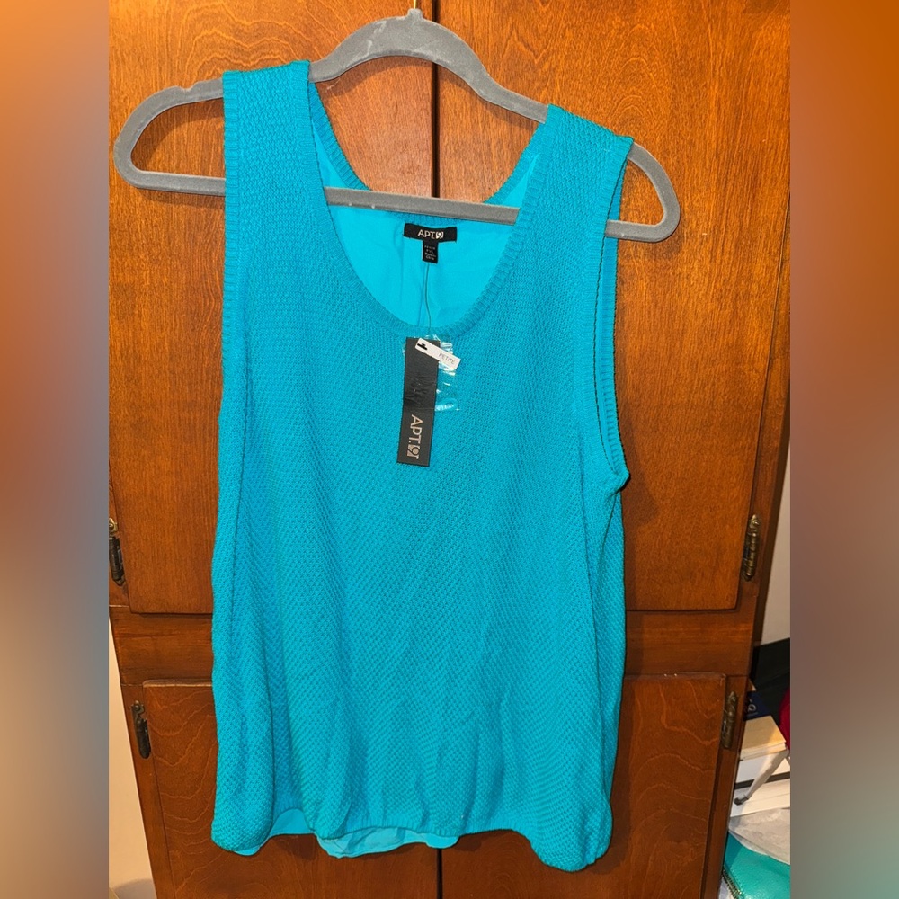 Apt. 9 Vibrant Blue Knit Tank
